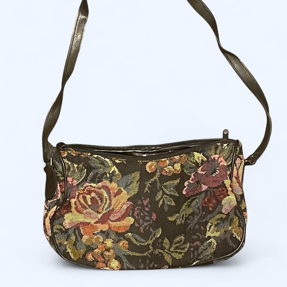 Floral Tapestry Shoulder Bag Great Condition